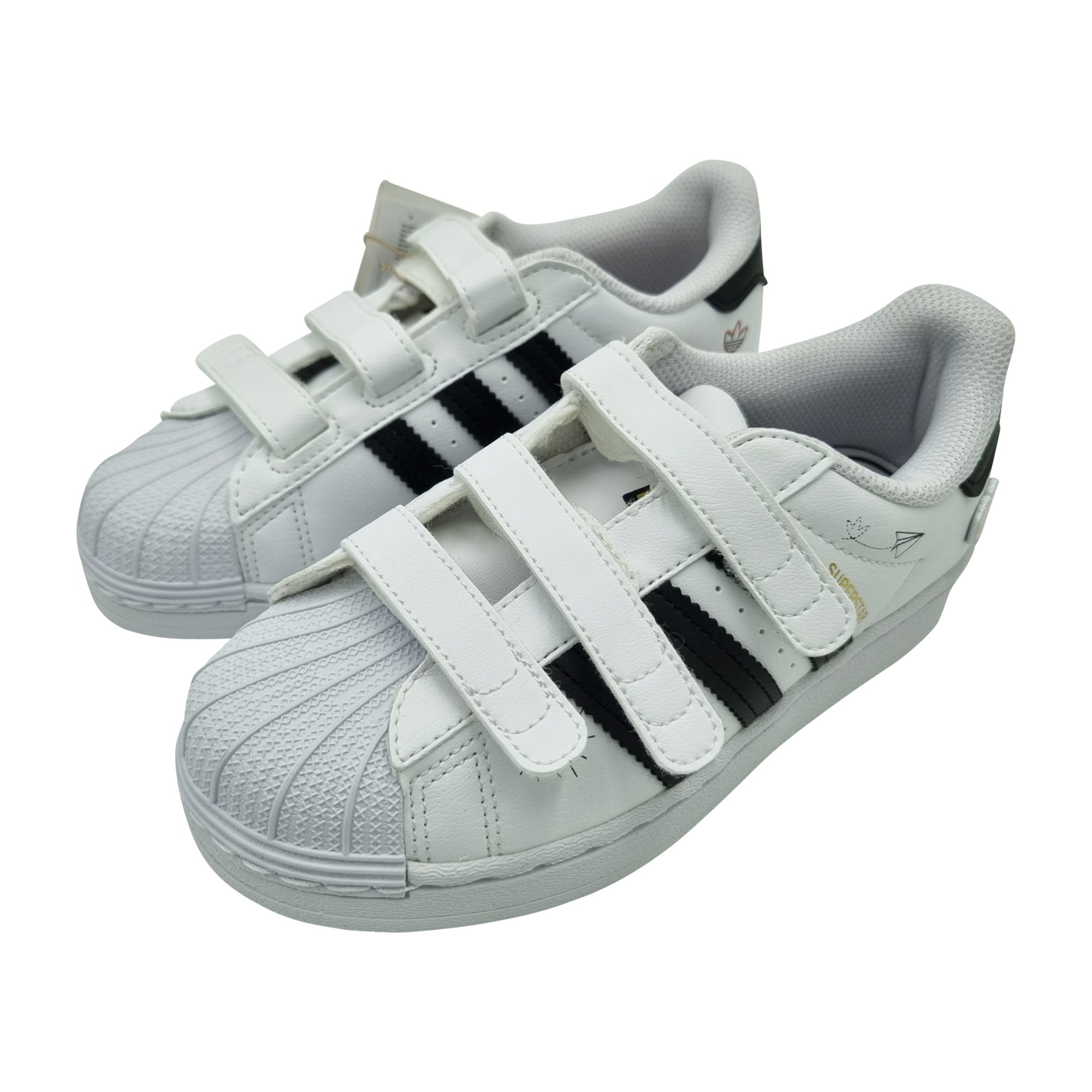 Adidas originals superstar velcro trainers hotsell