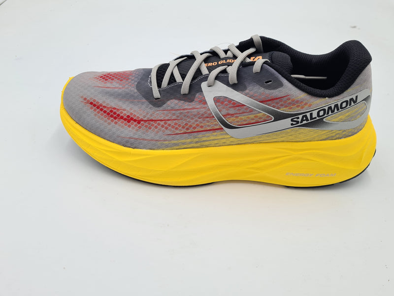 Salomon AERO GLIDE Herrenschuh Ghost Gray/Lemon/Black - 472798