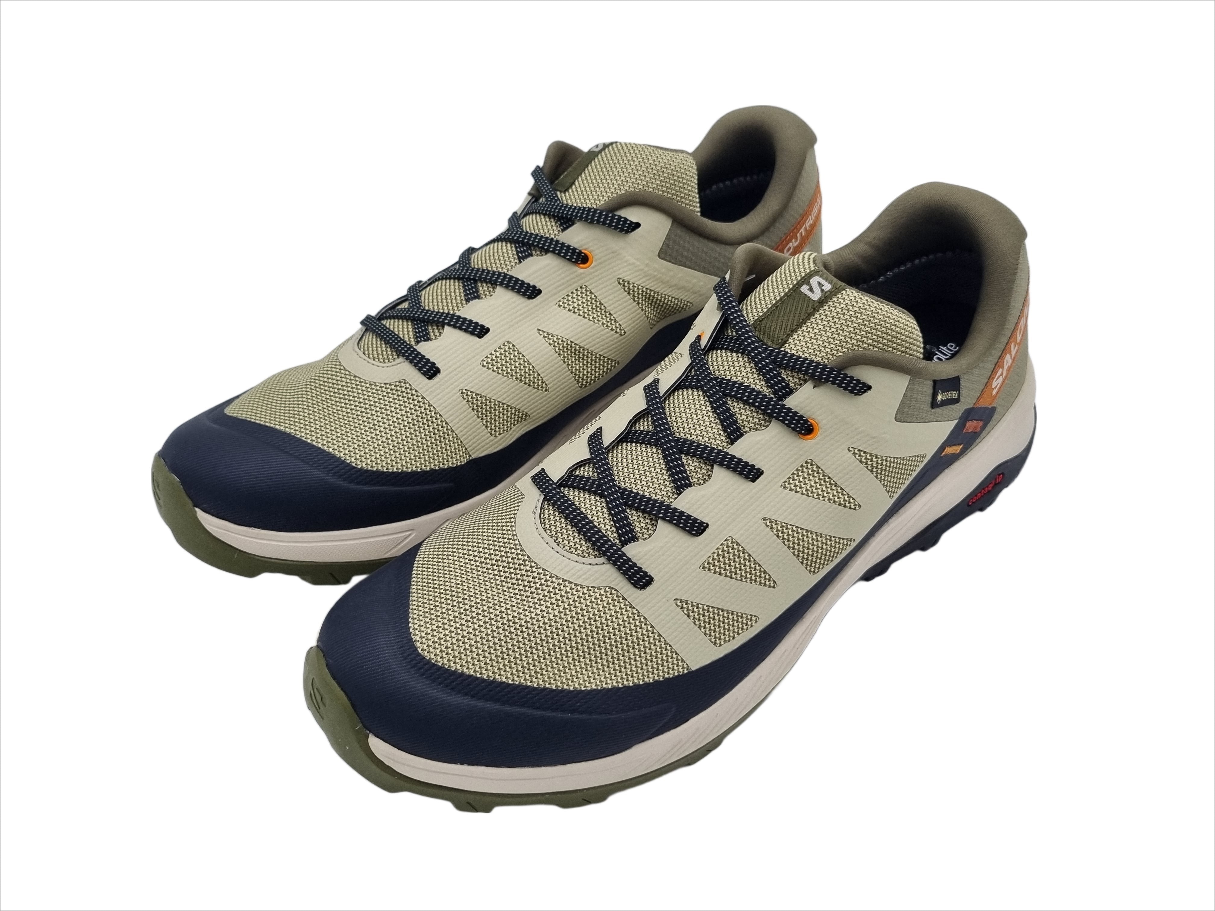 Salomon OUTRISE GTX Moss Gray/OlvNig/Sg Herrenschuhe - 471422