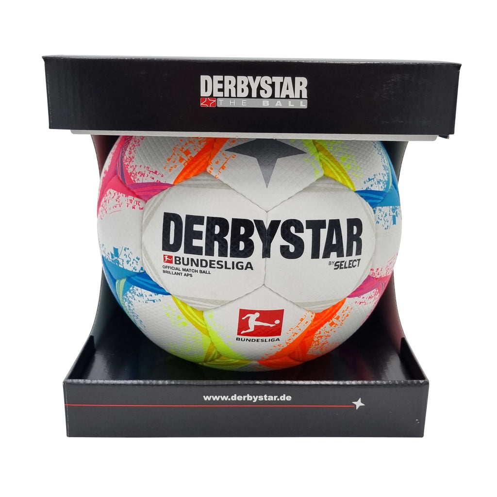 Derbystar Brillant APS Matchball in - v22 Geschenkbox Bundesliga